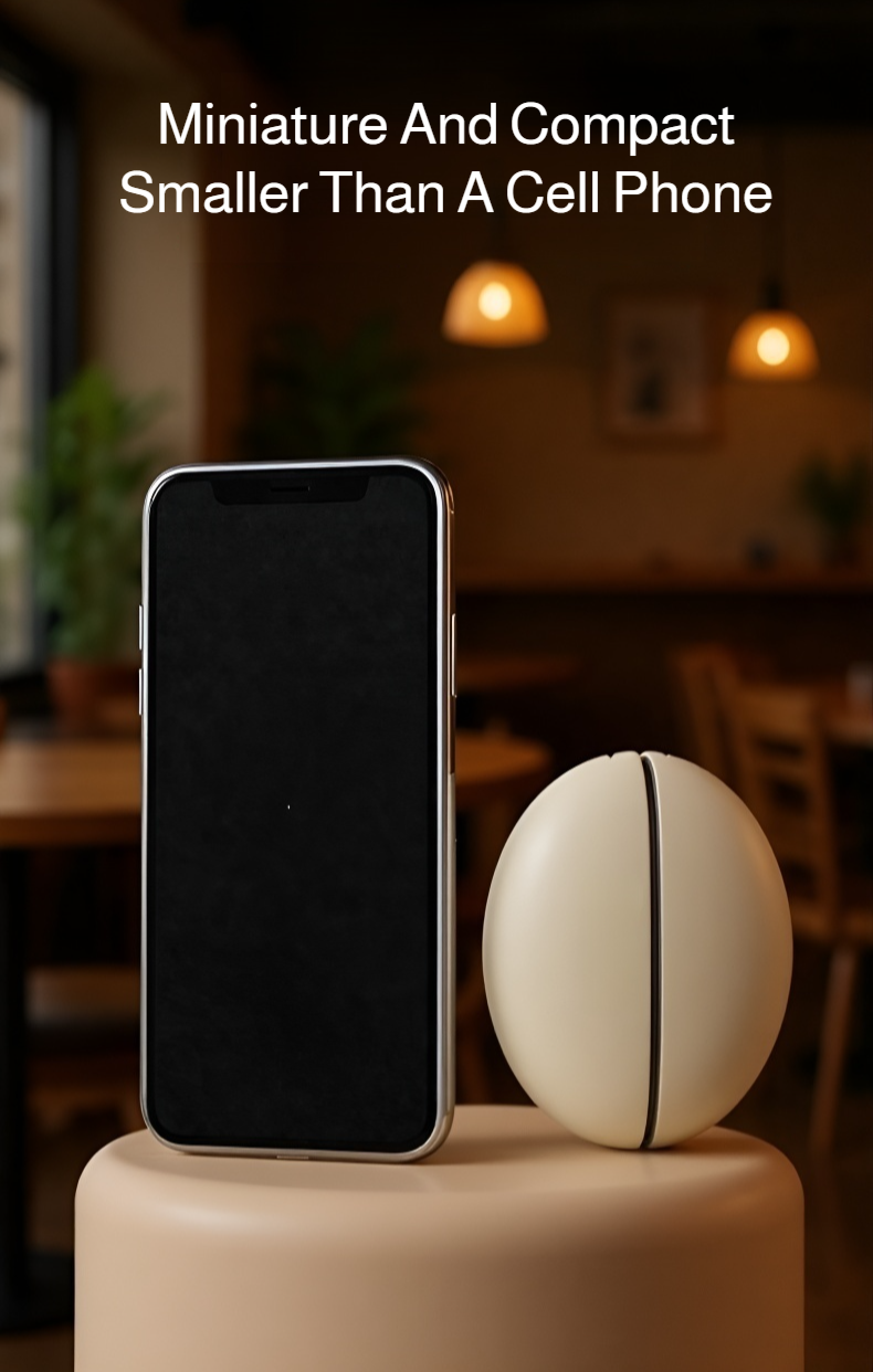 Compact handheld hand warmer fits in pocket