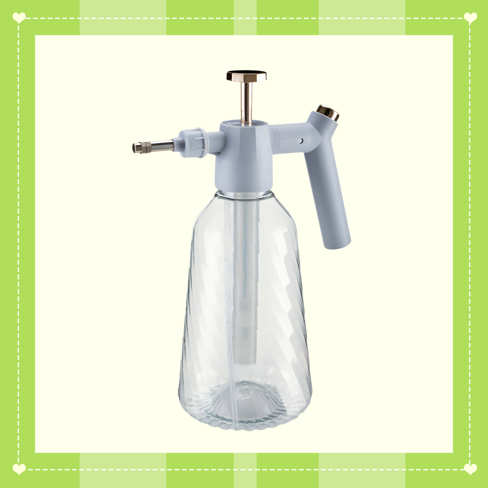 Pulverizador de agua portátil para jardinería doméstica