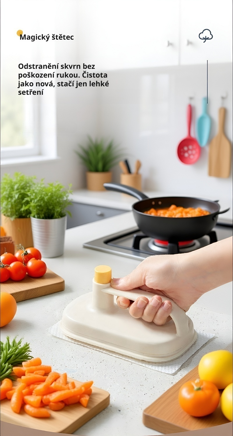 Vyměnitelná utěrka na nádobí pro snadné mytí