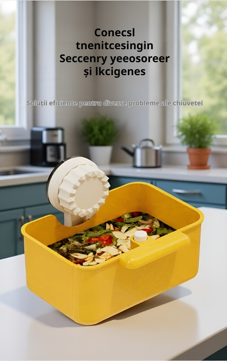 Coș multifuncțional pentru organizarea chiuvetei