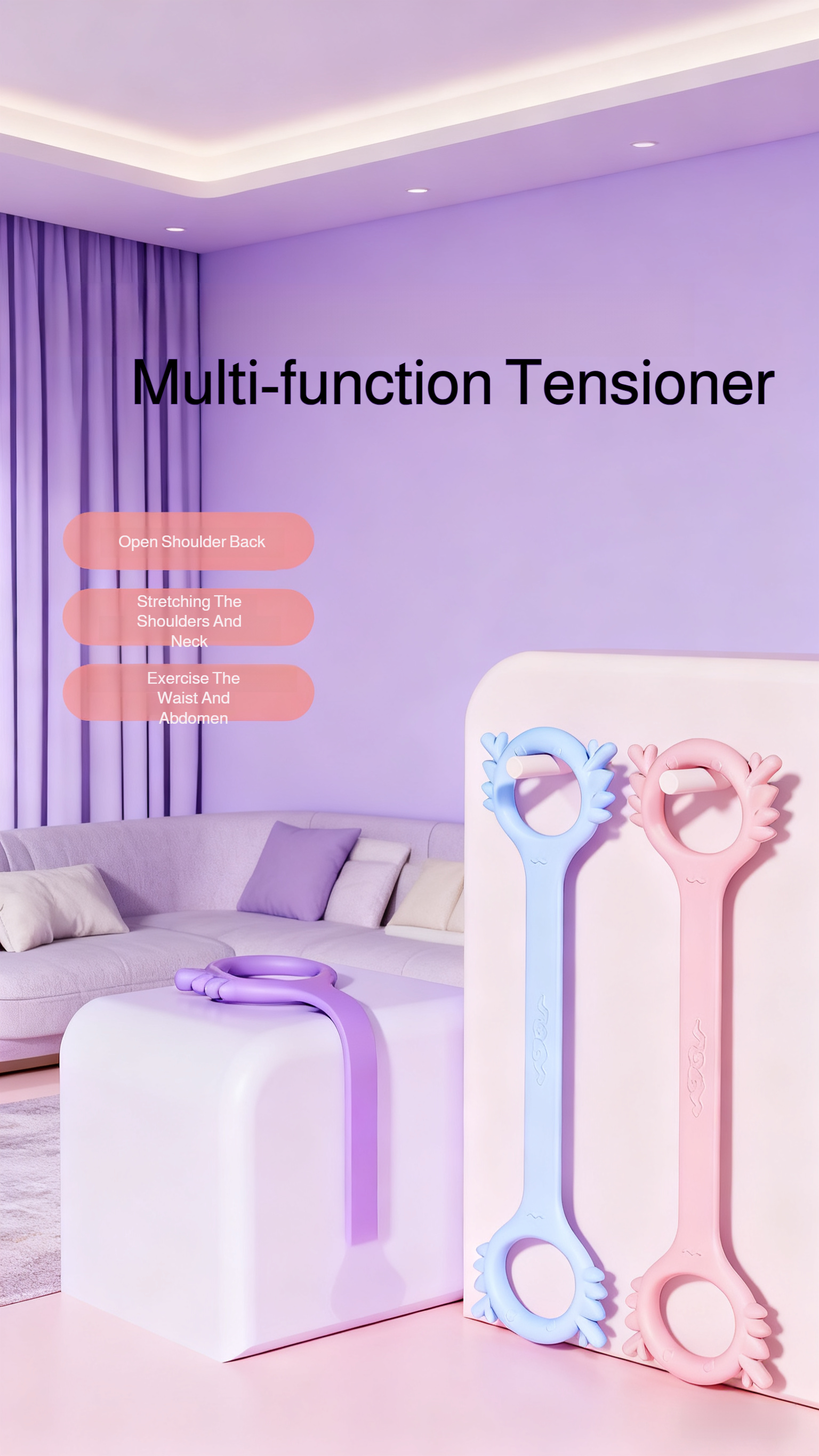 Yoga Shoulder-Opening Resistance Band for Flexibility