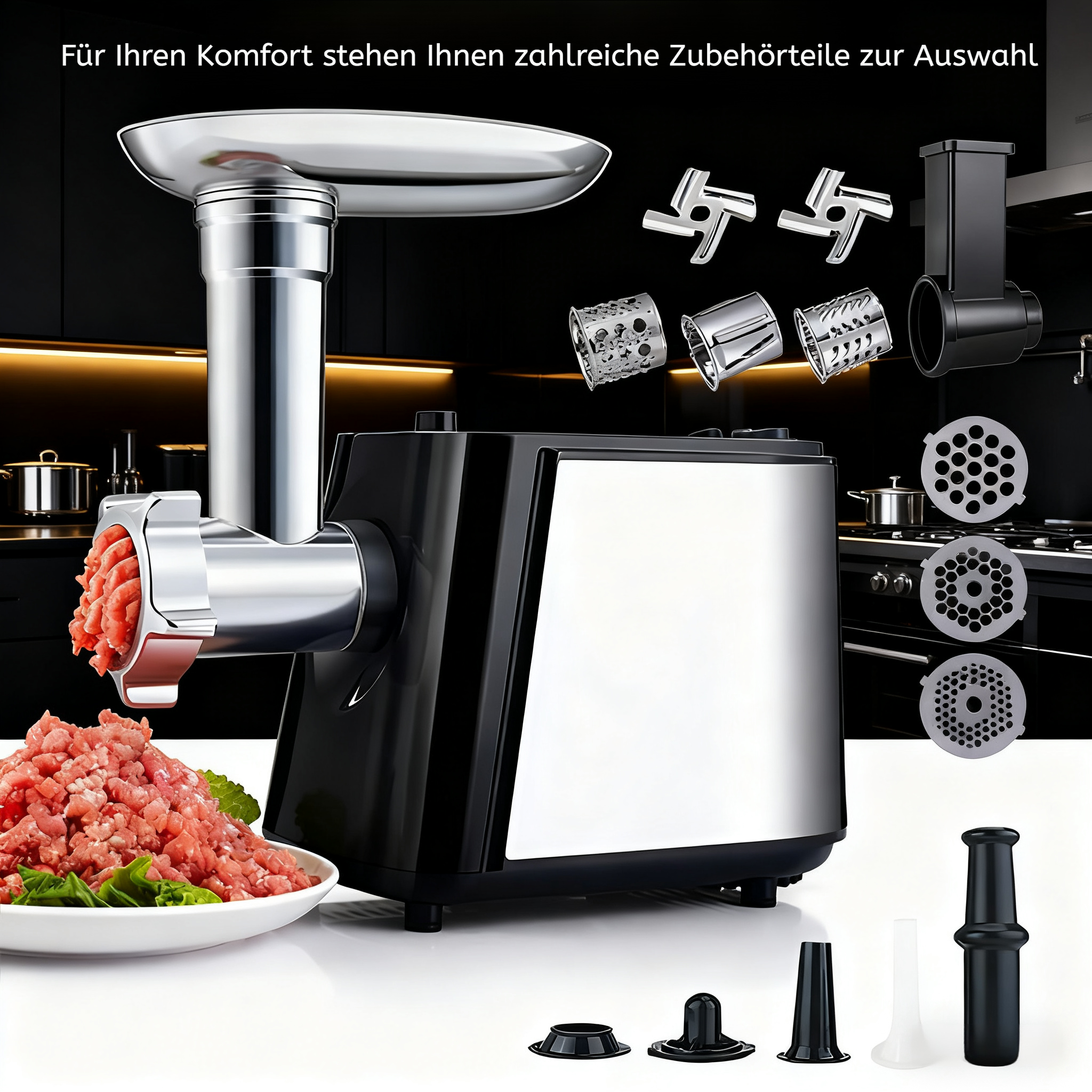 Einfache Reinigung der Edelstahl Wurstfüllmaschine