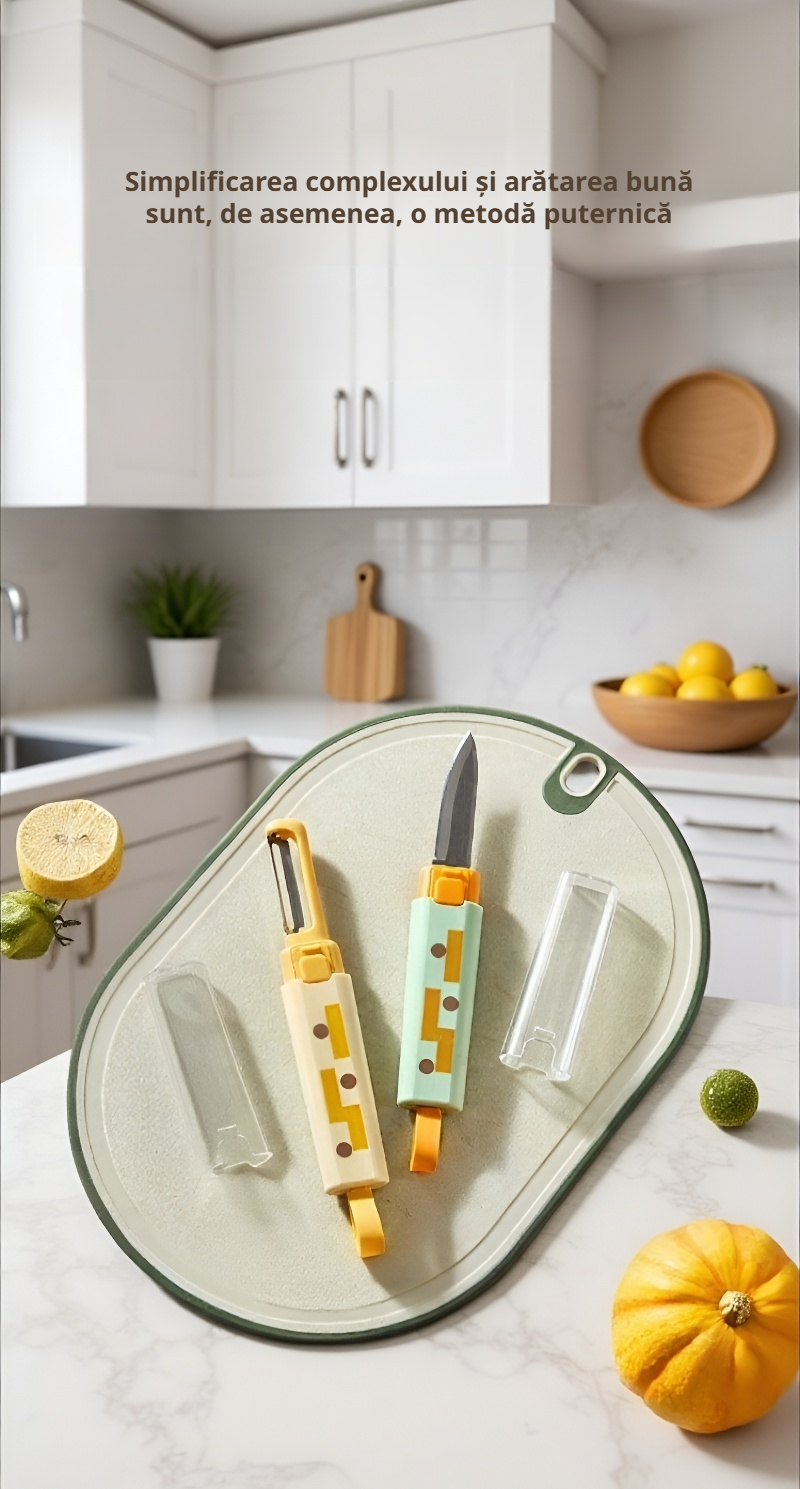 Cuțit compact pentru fructe și legume