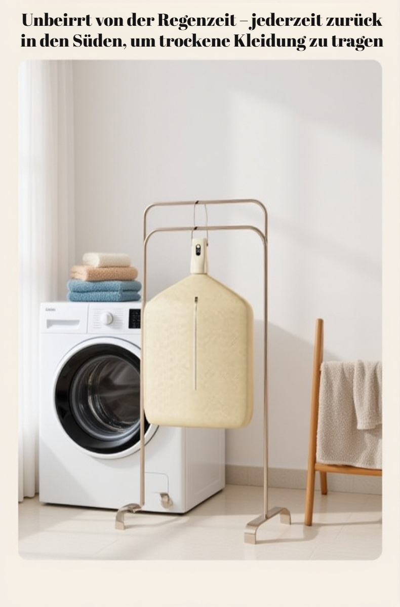 Platzsparender Mini-Trockner für kleine Wohnungen