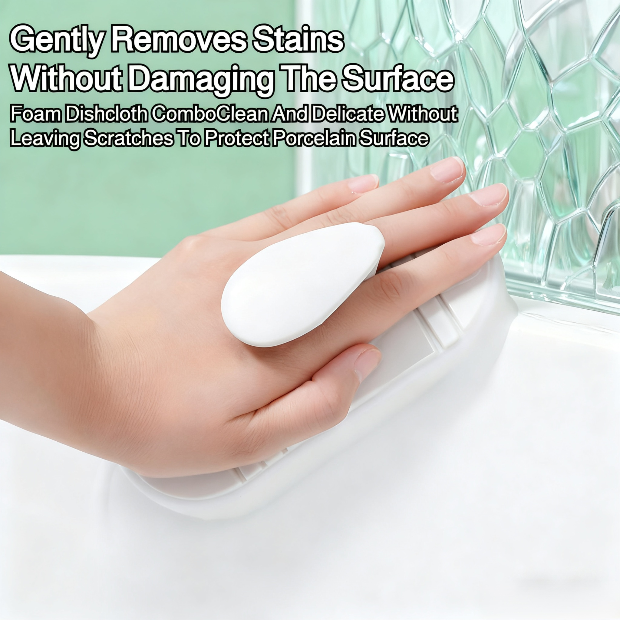 Ergonomic tile brush for bathroom grout cleaning