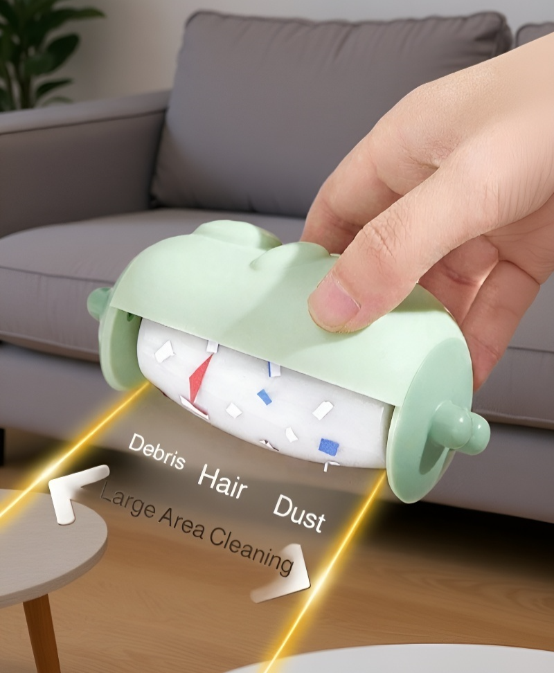 Compact lint roller for daily laundry care