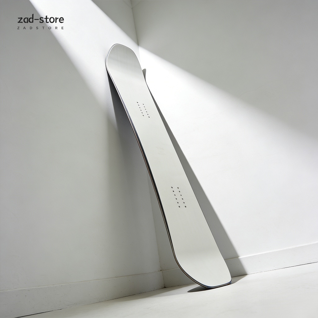 Professionelles Snowboard auf der Piste