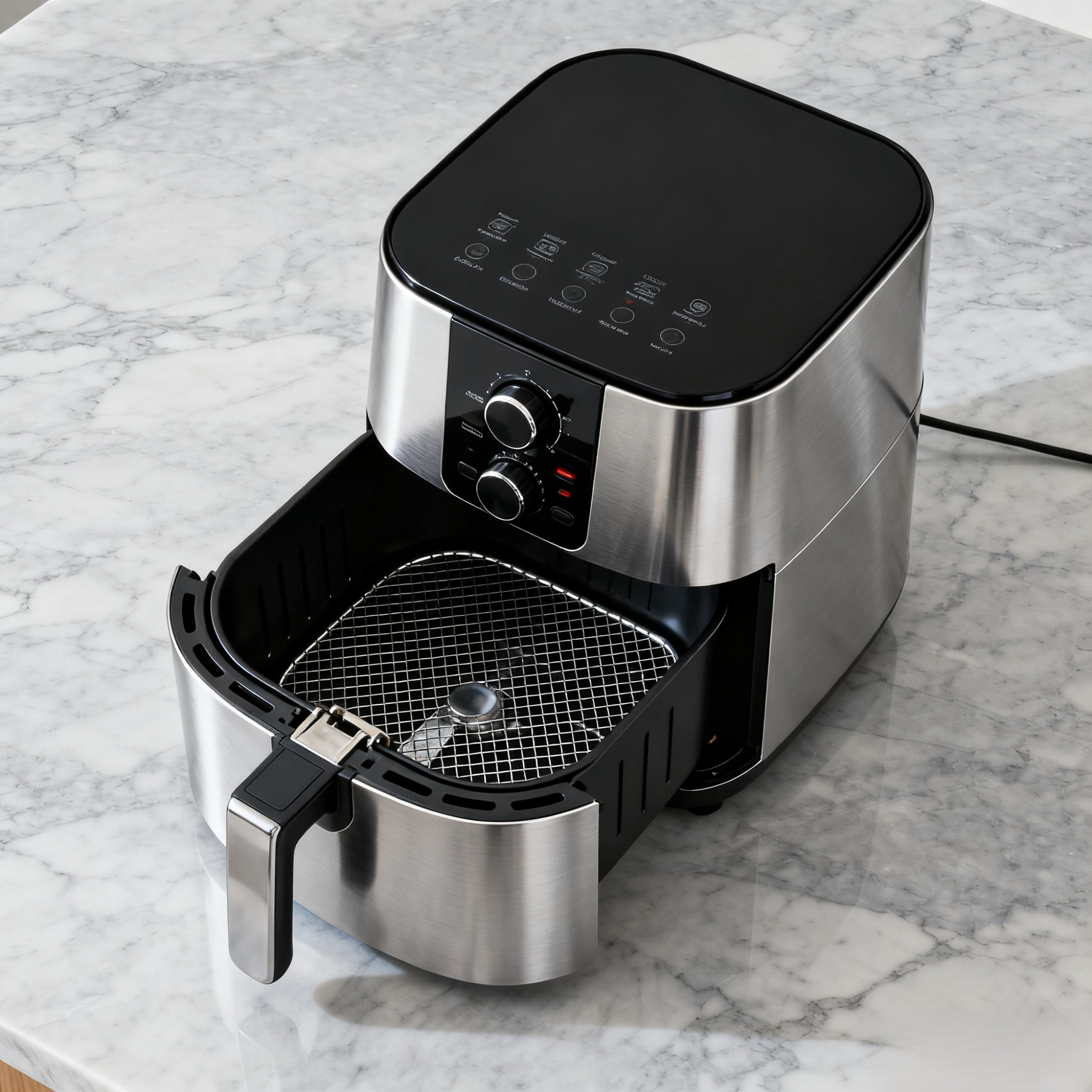 Oil-Free Air Fryer with removable nonstick basket