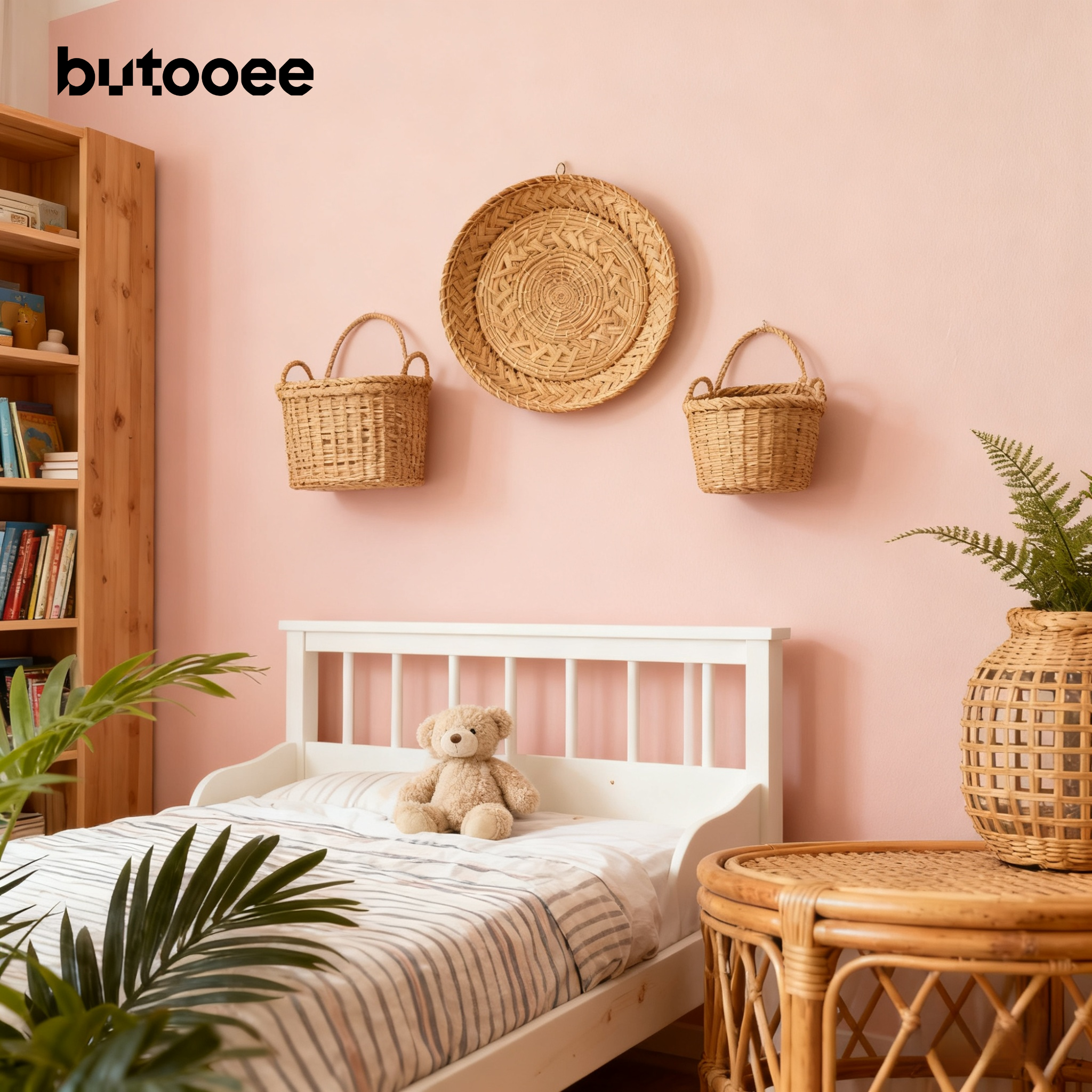 จานกลมทอสีธรรมชาติ เหมาะกับทุกสไตล์บ้าน