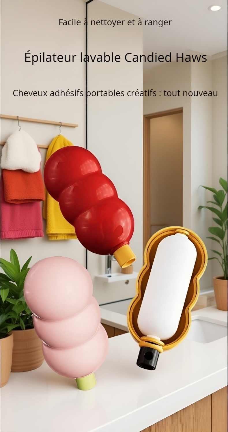 Rouleau adhésif compact et facile à transporter