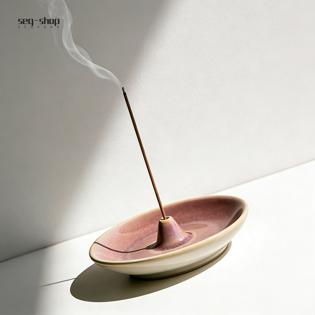 Elegant incense burner for aromatherapy sessions