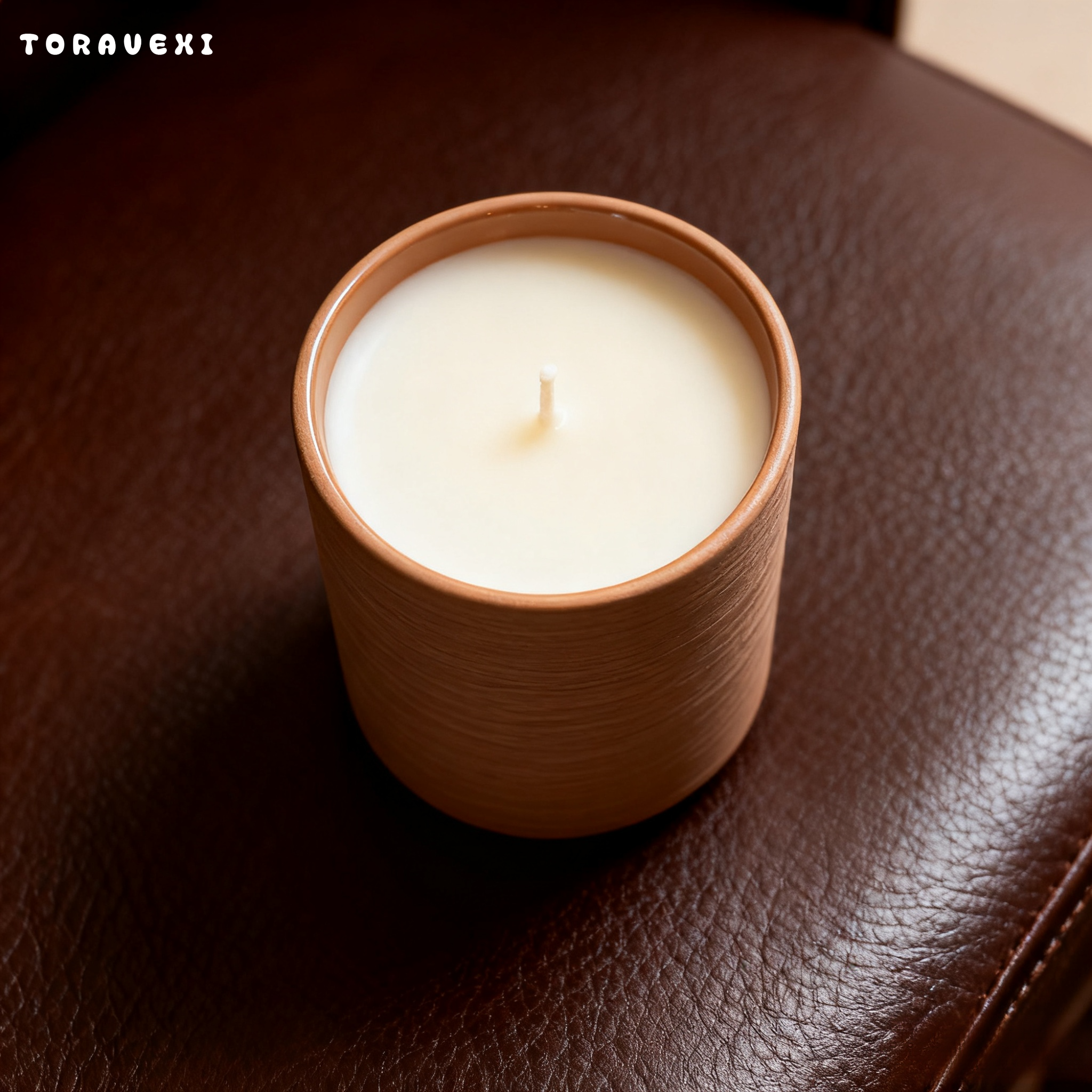 Aromatherapie Kerze im Schlafzimmer f&uuml;r entspannende Atmosph&auml;re