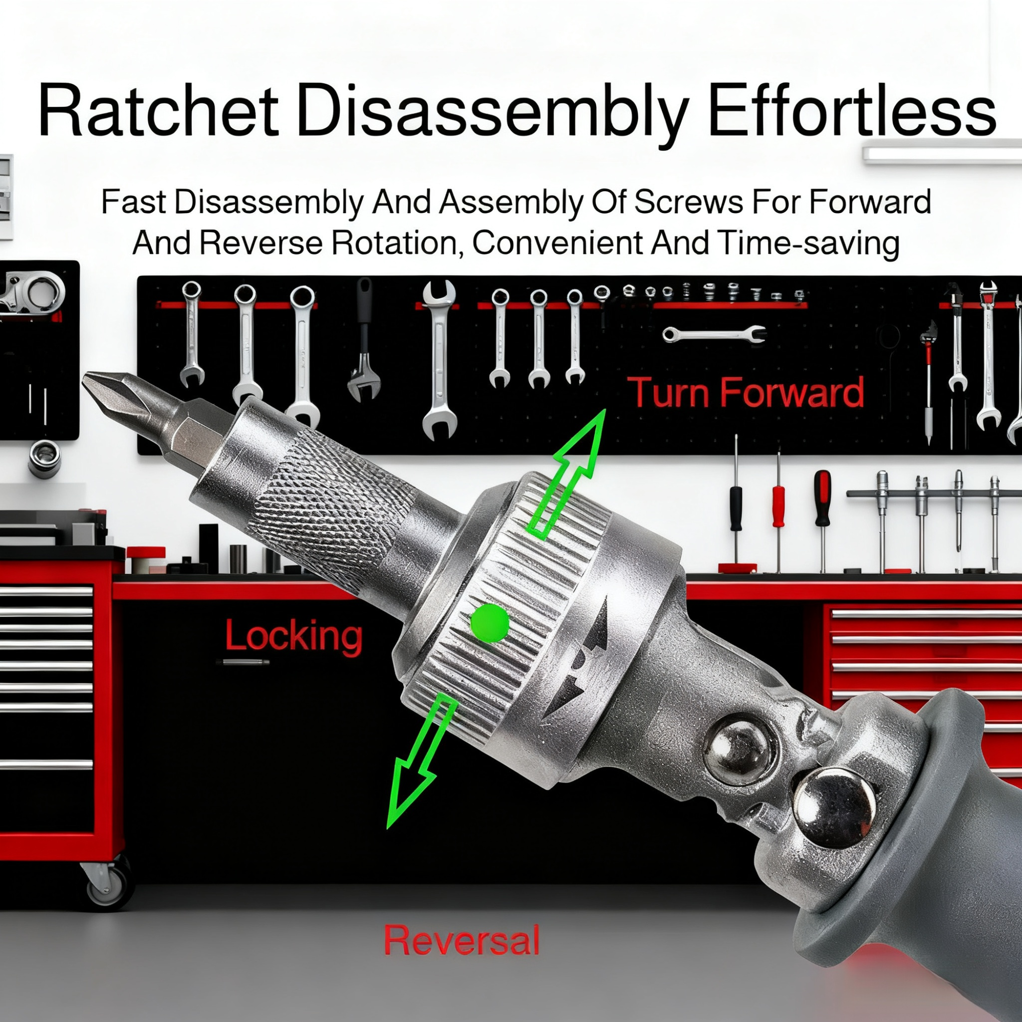Portable screwdriver kit for home and professional use