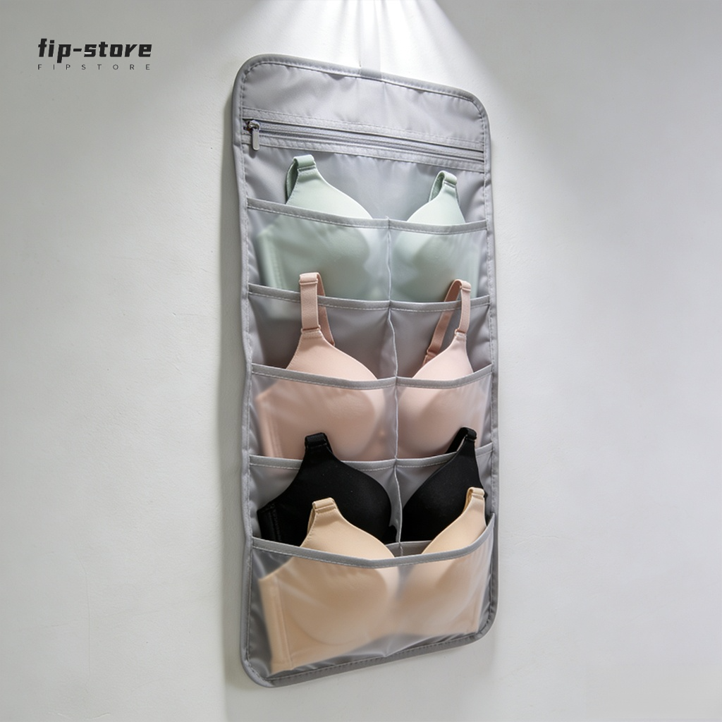 Praktische Aufbewahrungstasche für BHs und Slips