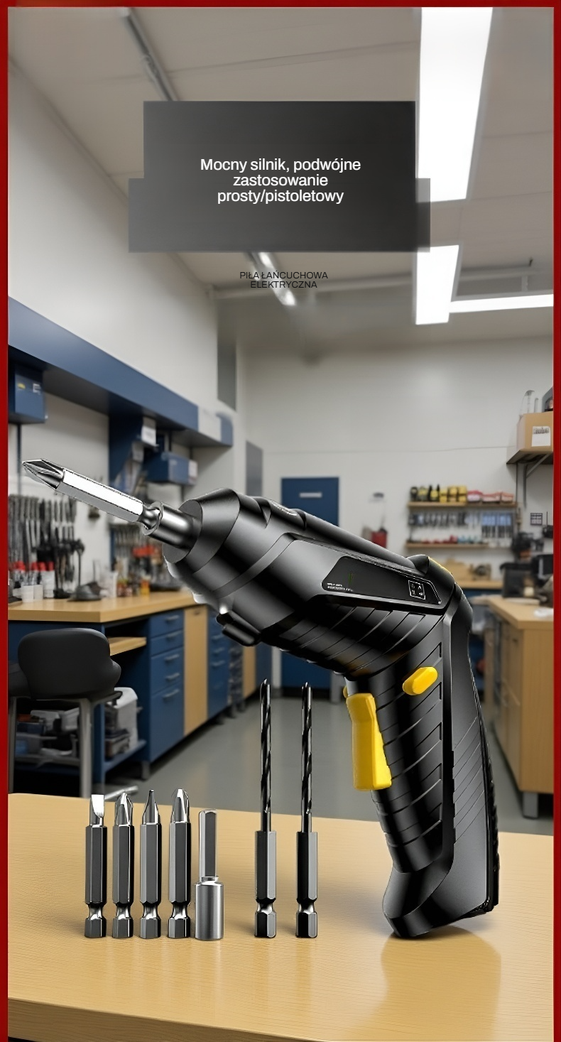 Łatwy w użyciu mały śrubokręt do domu