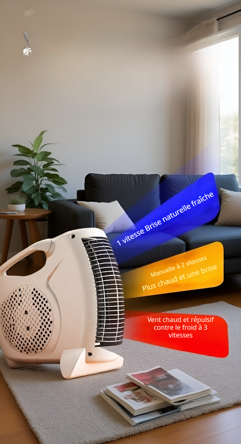 Chauffage électrique Little Sun avec finition élégante