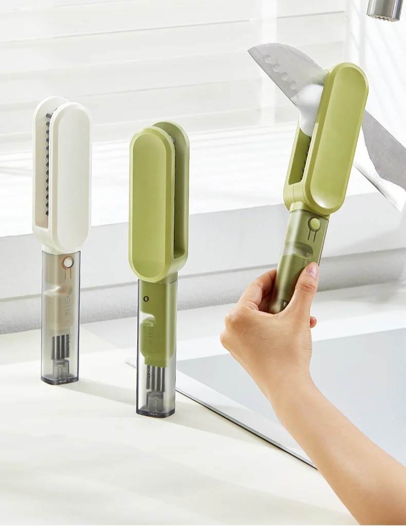 ナイフ洗浄ブラシの全体画像