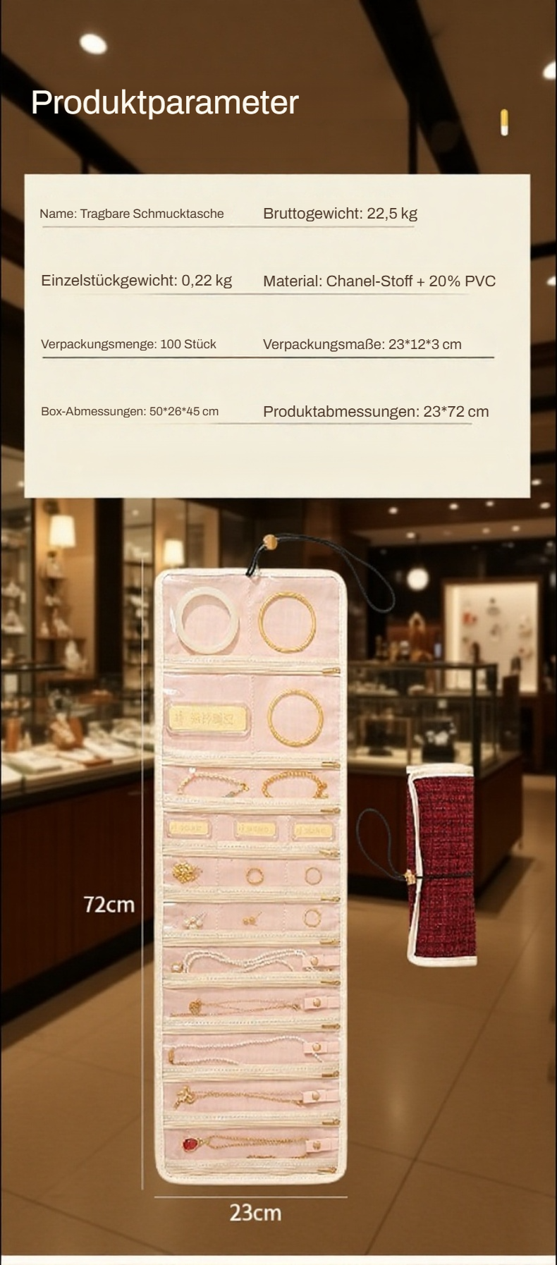 Schmuck Organizer für unterwegs – kompakt und elegant