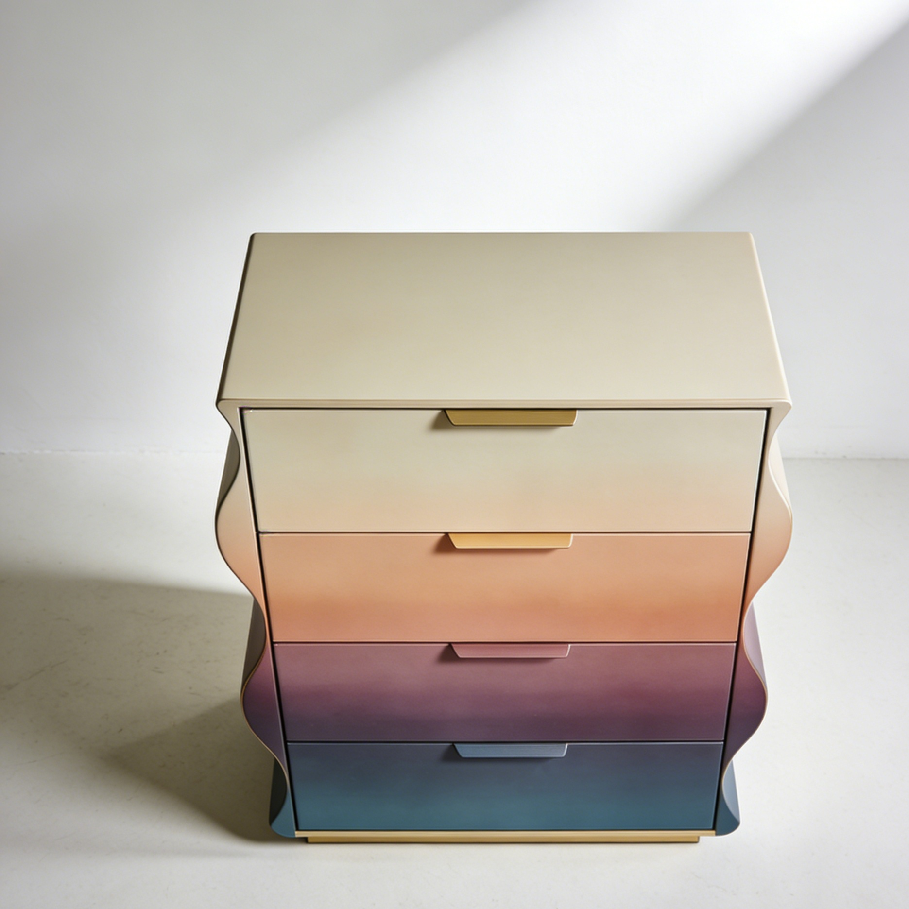 多功能收納櫃實景擺設圖