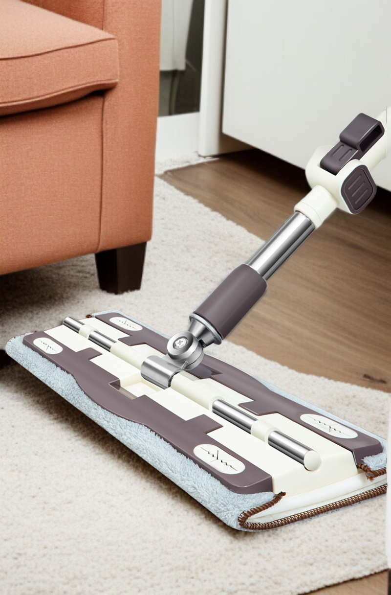 Rotating Mop Head for Easy Floor Cleaning