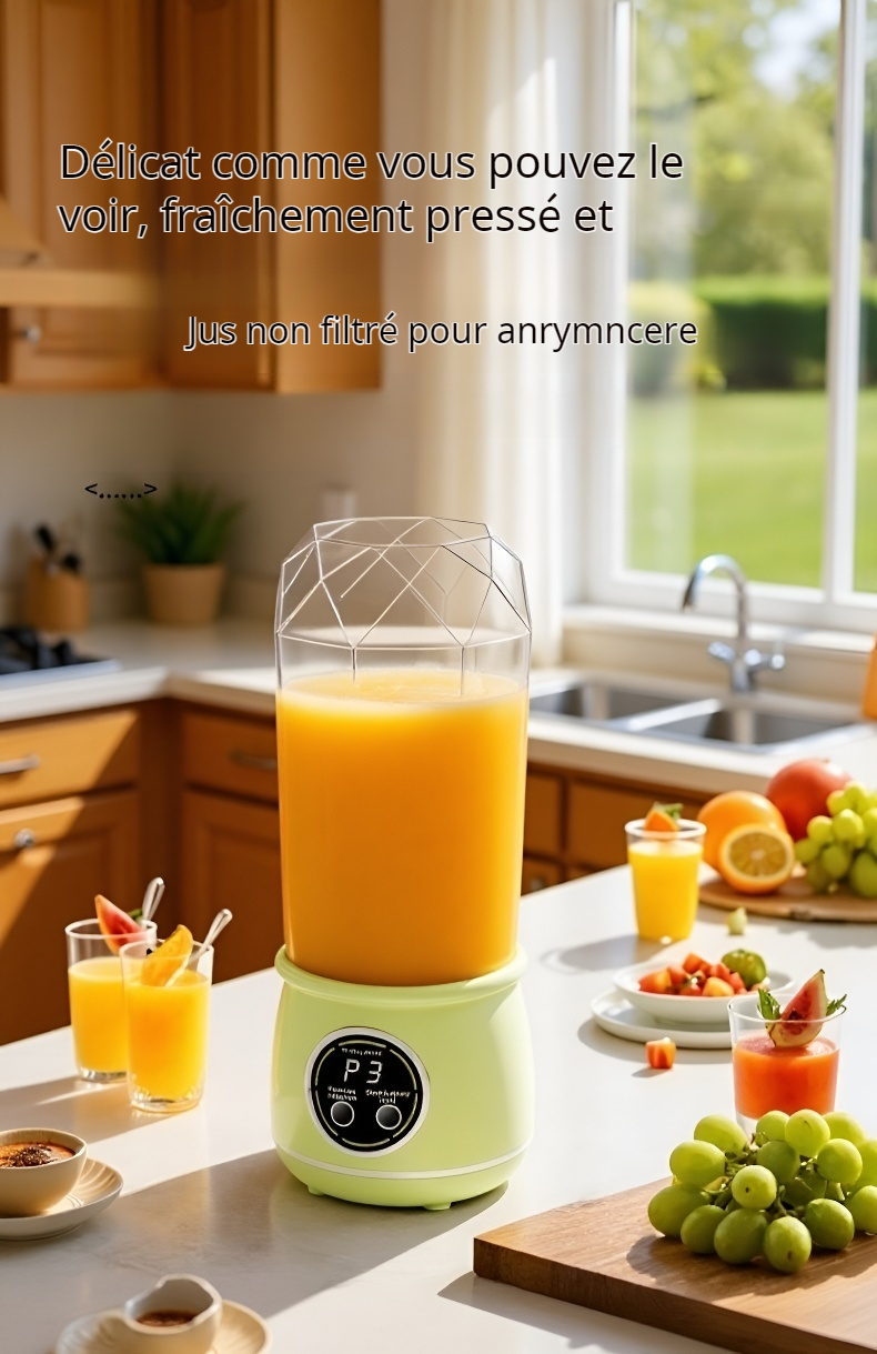 Utilisation du presse-agrumes électrique en déplacement