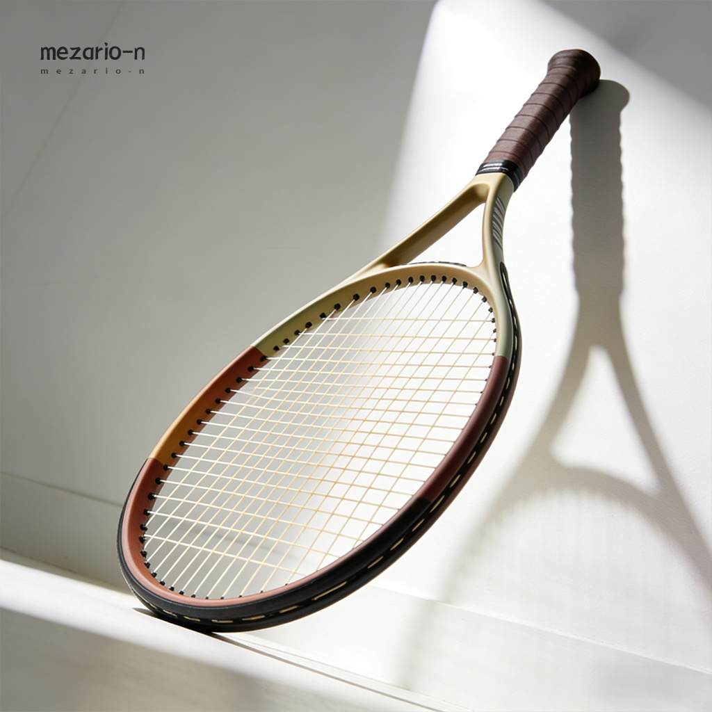 Comfortable grip of adult tennis racket