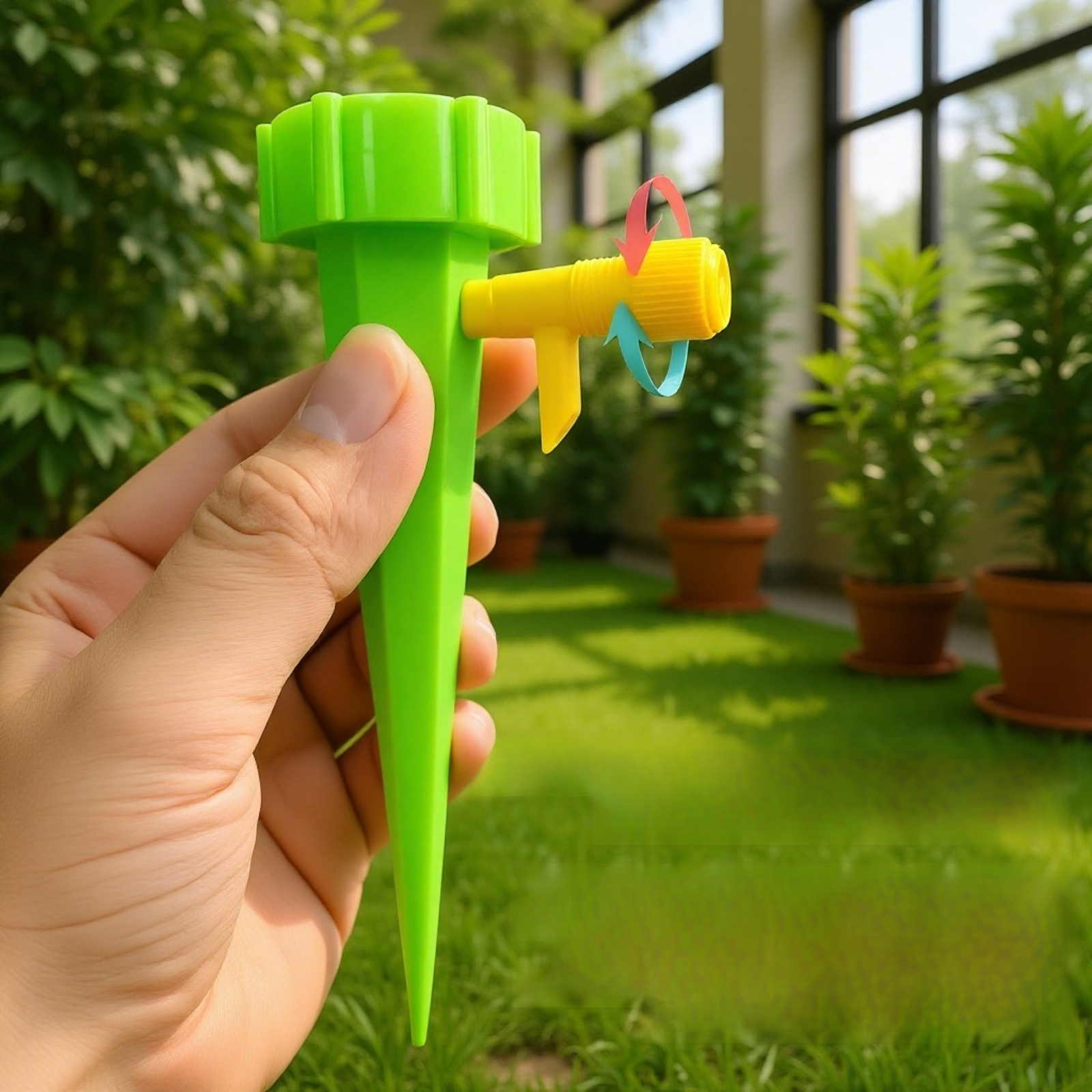 Picurător reglabil pentru udarea florilor