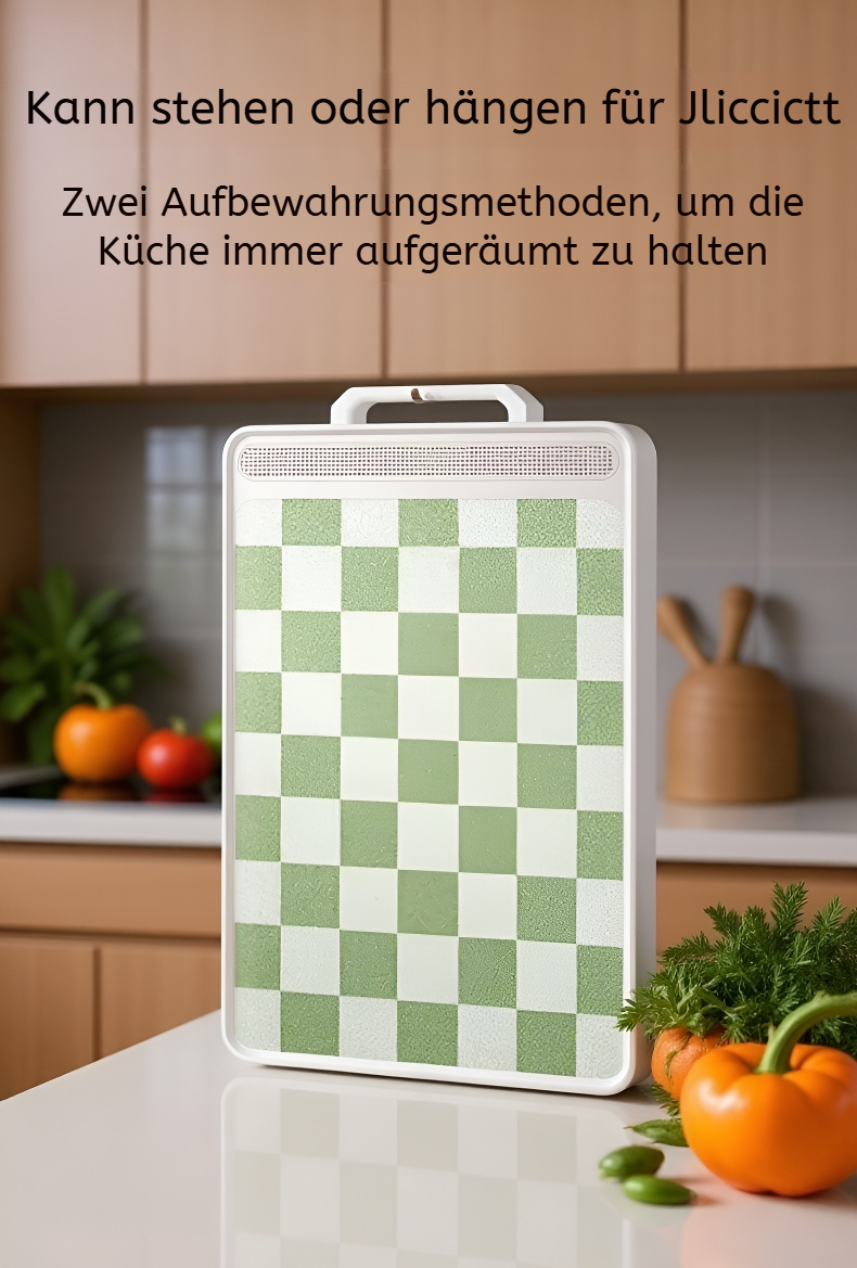 Einfach zu reinigendes Schneidebrett – antibakteriell
