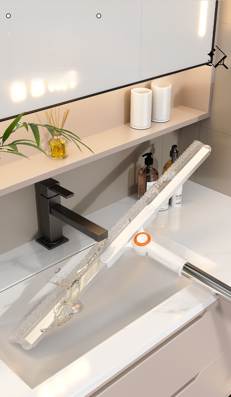 Fourinone broom wiper with high quality metal handle