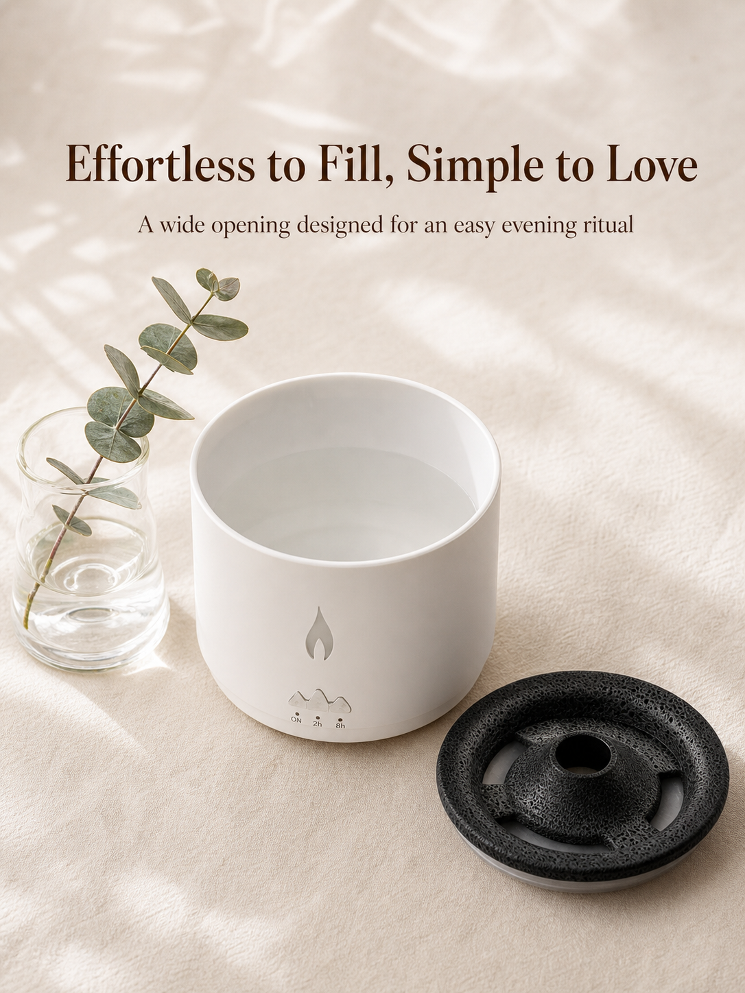 Modern ultrasonic aroma diffuser for home use