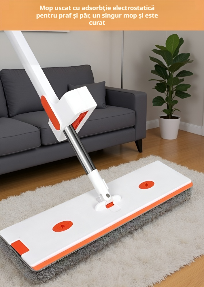 Artefact modern pentru curățarea eficientă a casei