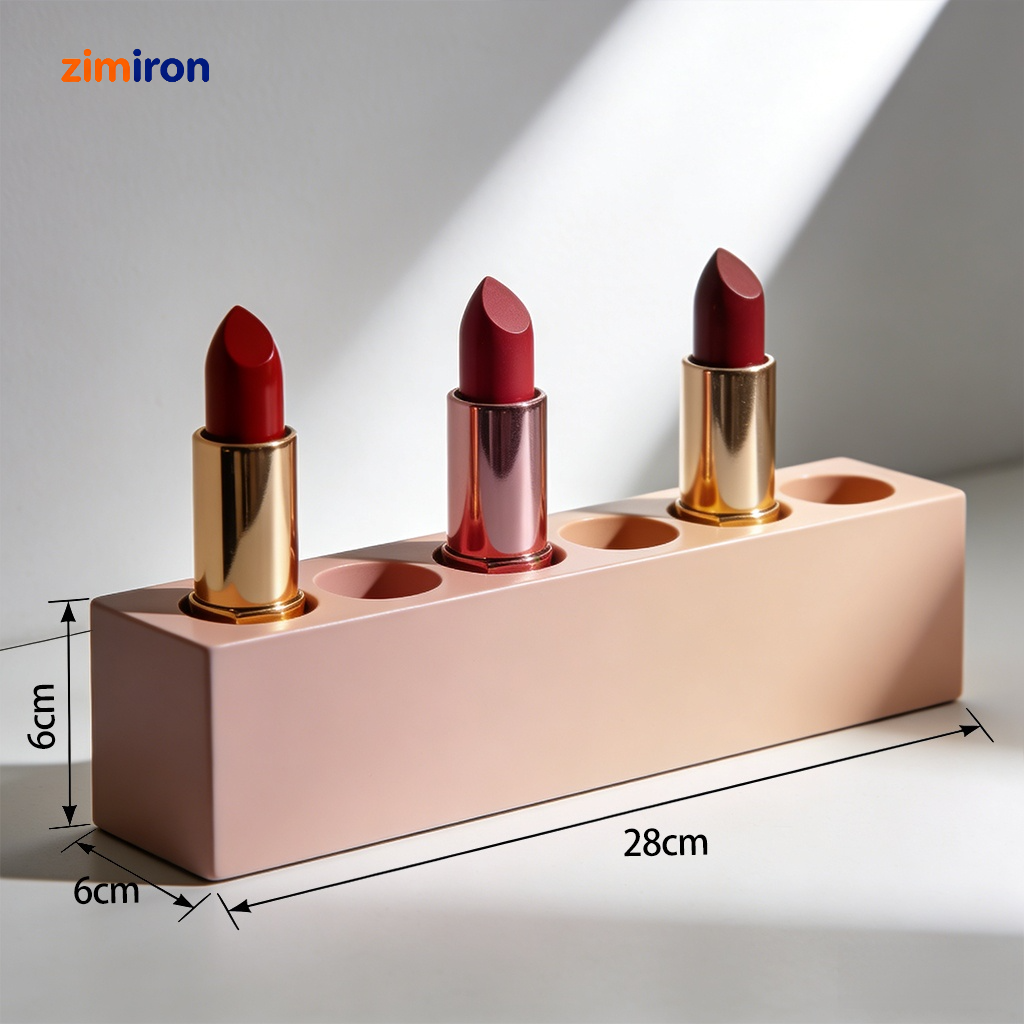 Strong magnets securing lipstick in the holder