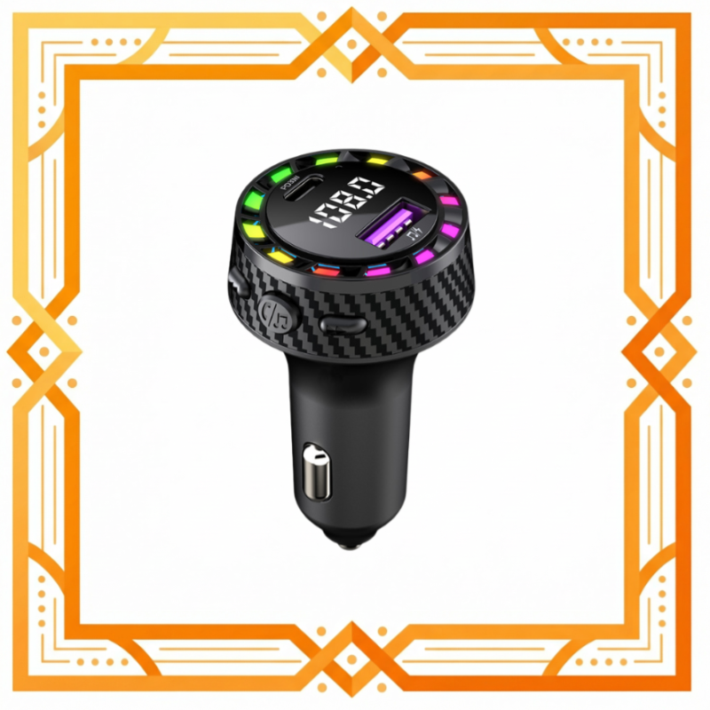 Car Dual Port Fast Charger Temperature Protection