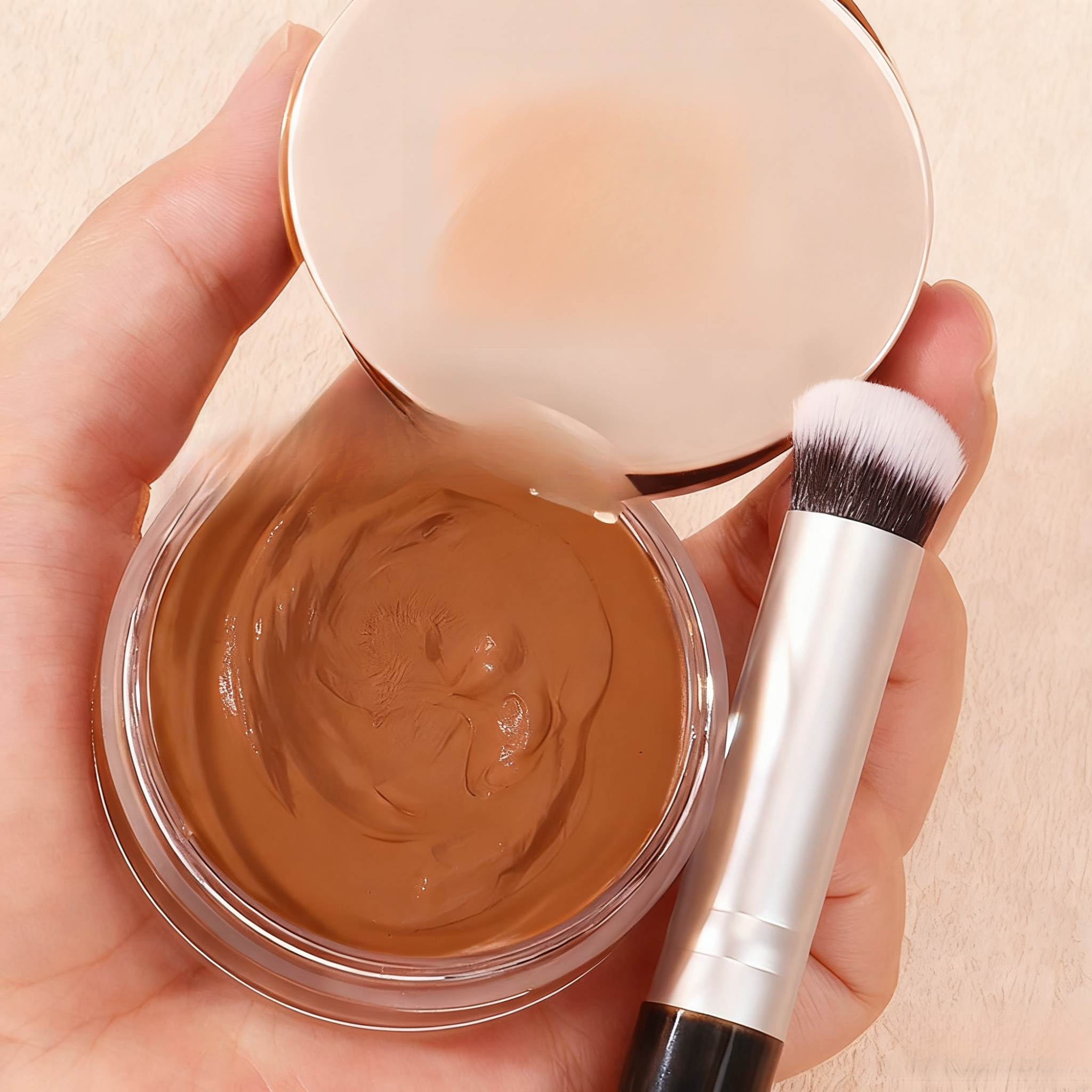 【ซื้อแถมแปรงแต่งหน้า】คอนซีลเลอร์ปกปิดได้ดีขายดี