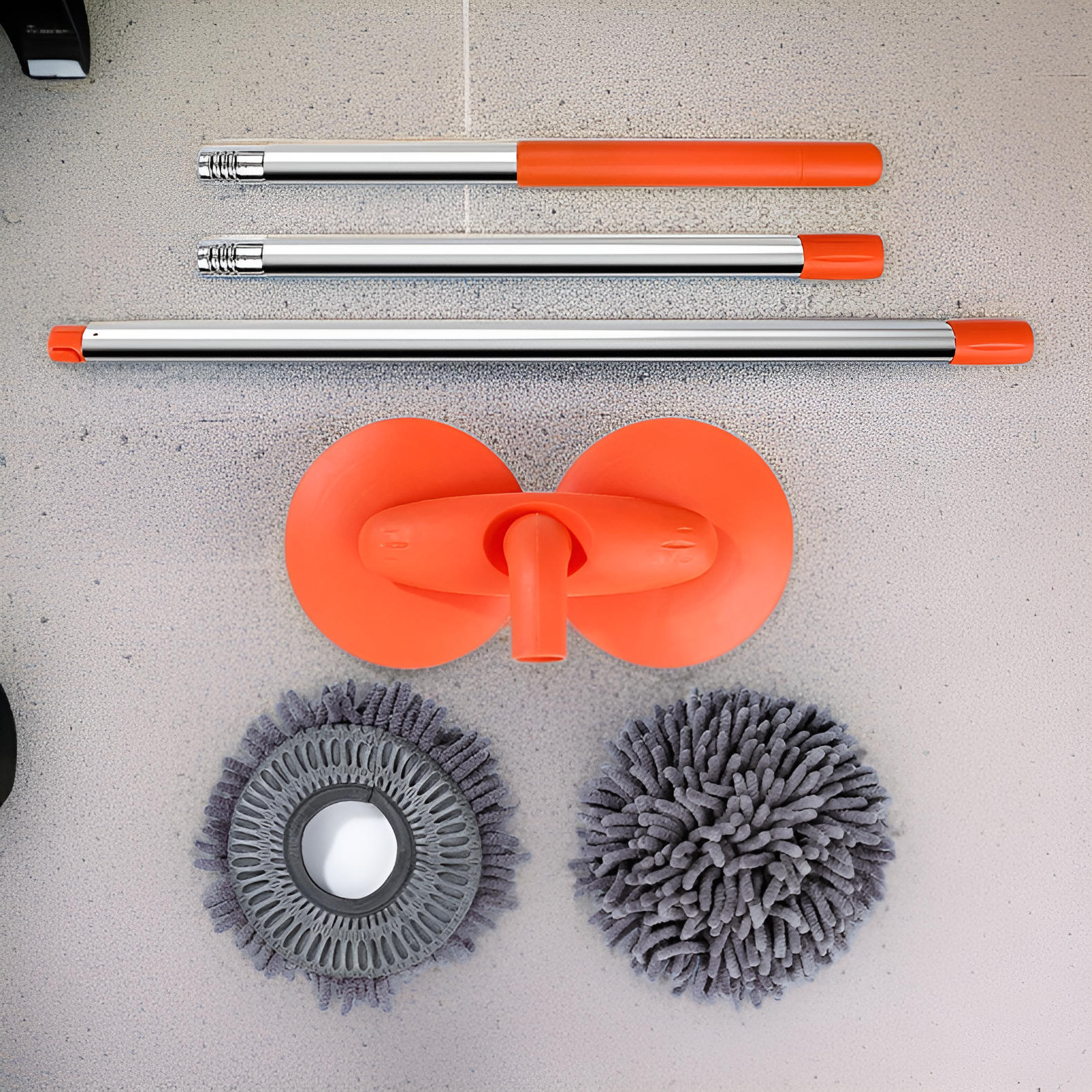 Diseño innovador de trapeador de doble cabeza