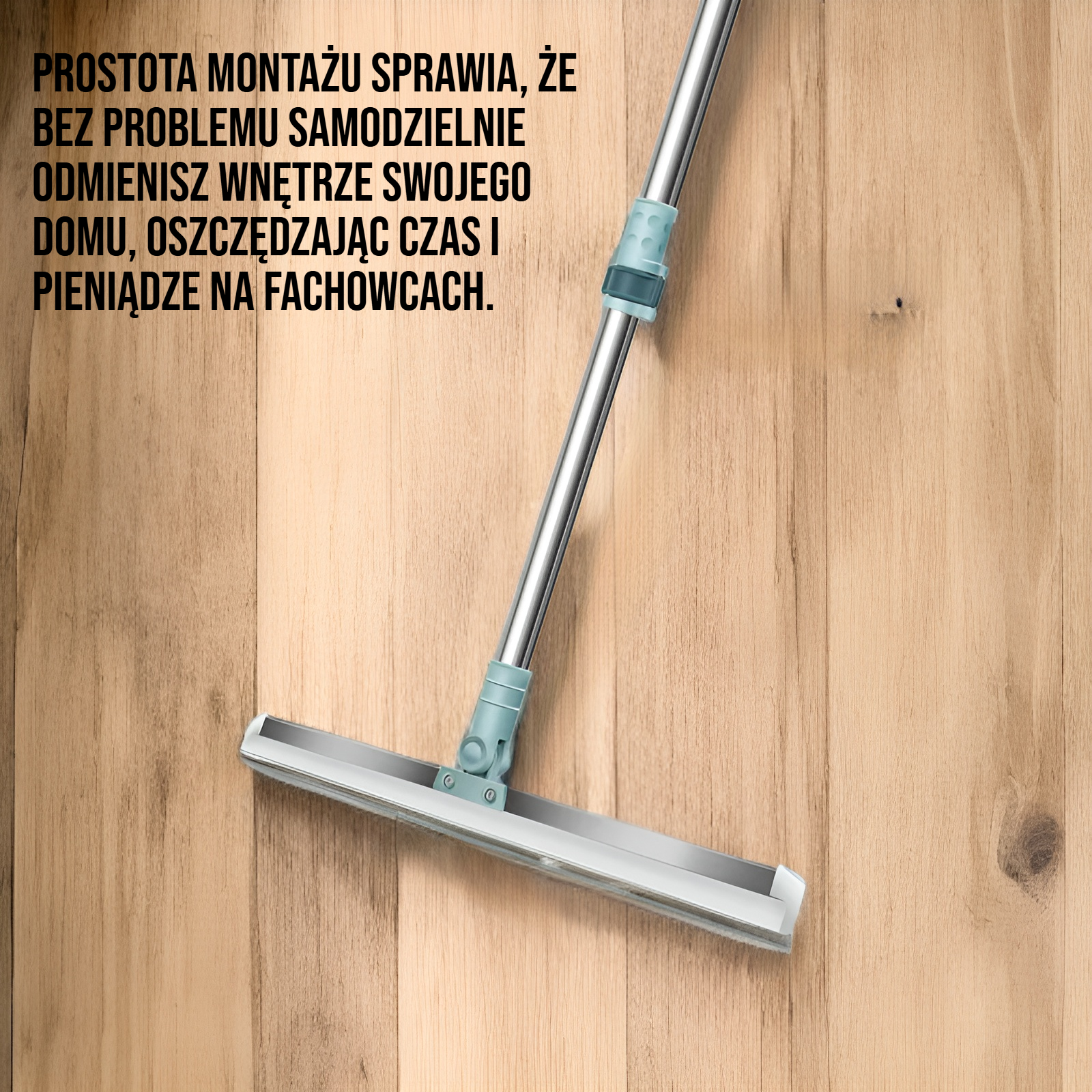 Szczegółowy widok struktury wyciągniętej podłogi