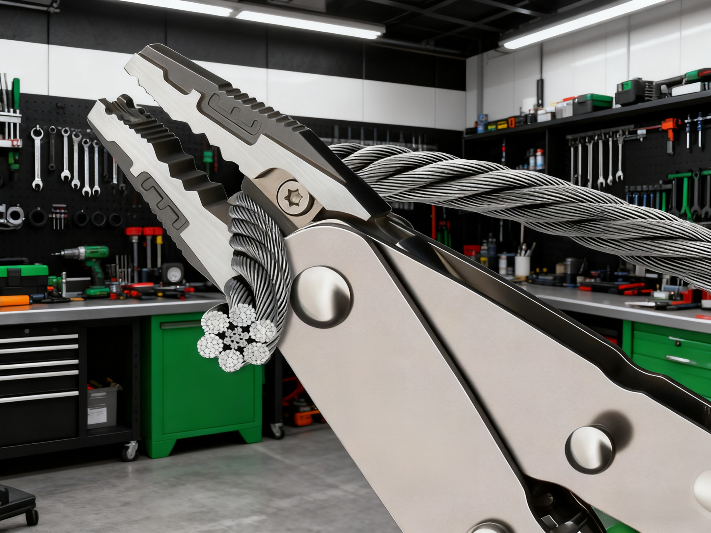Wire Stripper demonstrating stripping capability