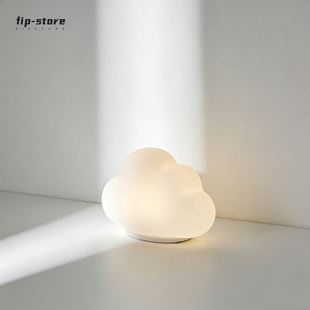 Detailansicht der wolkenförmigen Lampe