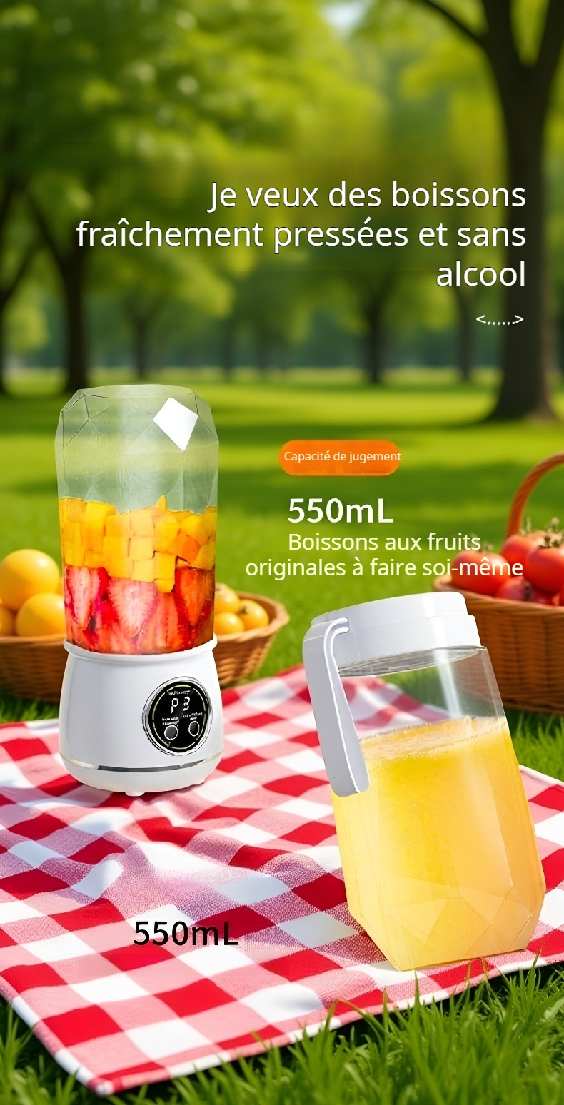 Presse-agrumes multifonction avec accessoires inclus