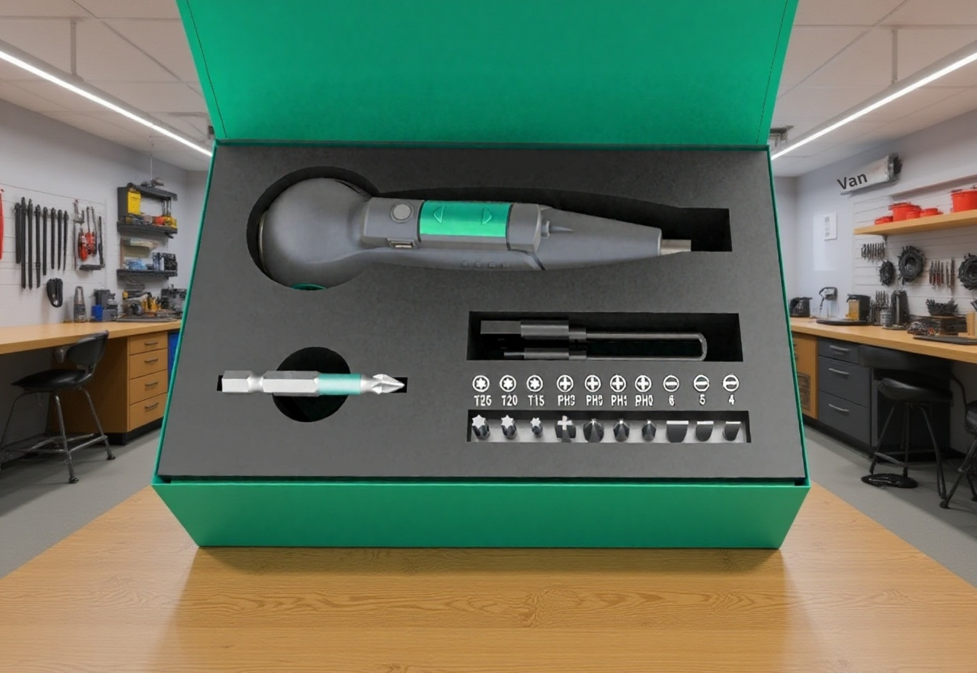 Mini csavarhúzó tök formájú dizájnnal