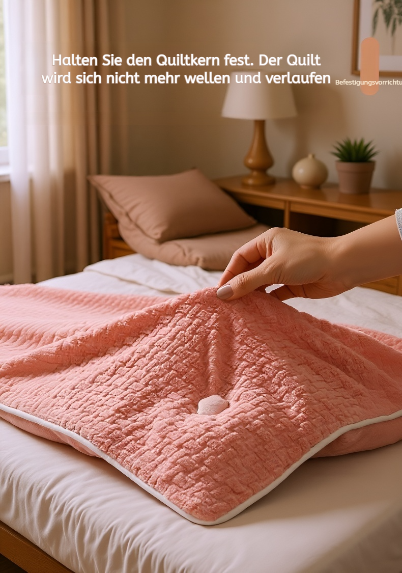 Bettdeckenbefestigung für mehr Schlafkomfort