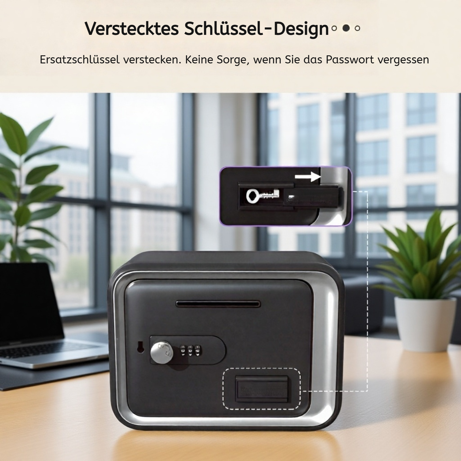 Robuster Heimtresor für Wertsachen