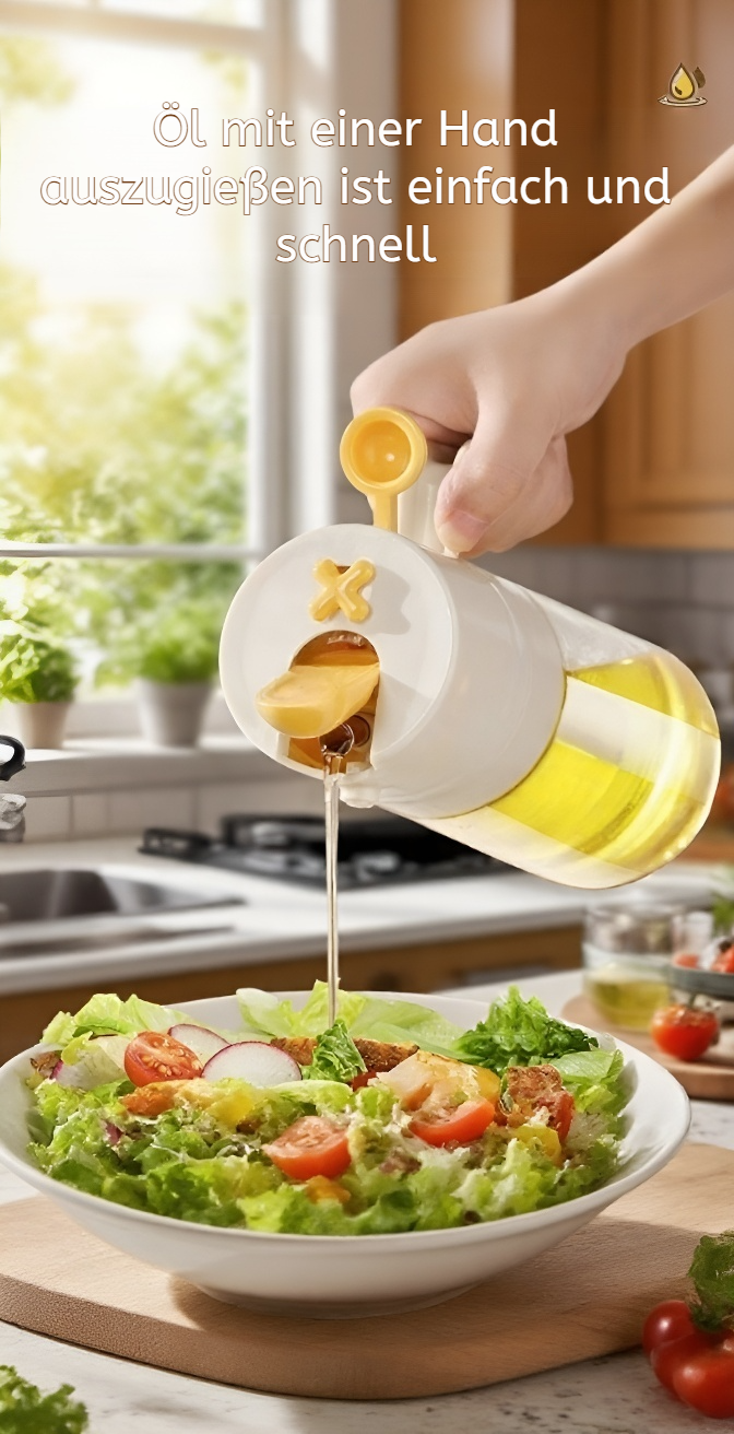 Ölspender mit ergonomischem Design für die Küche