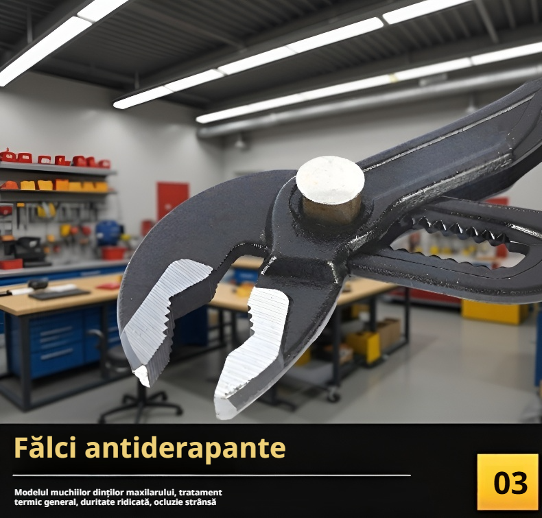 Clește profesional pentru instalații sanitare și gospodărie