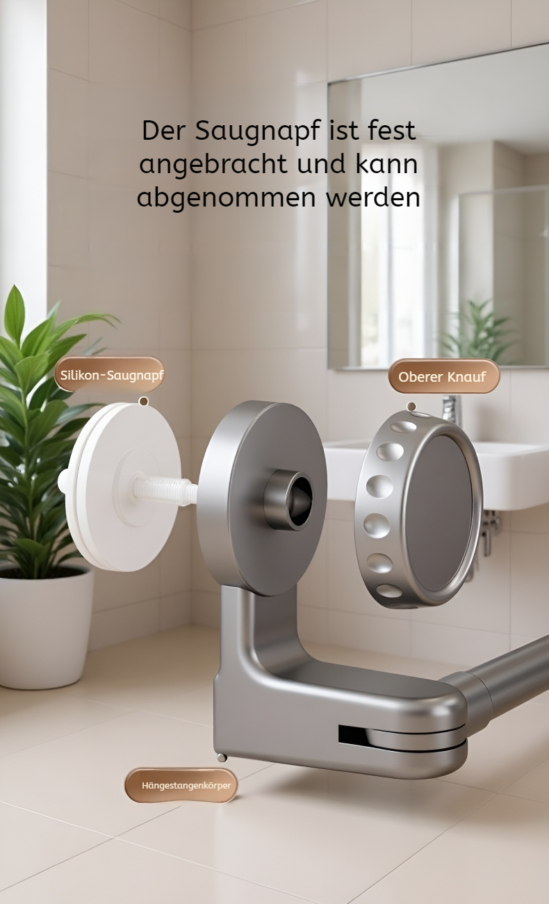 Modernes und langlebiges Badezimmerregal aus Edelstahl