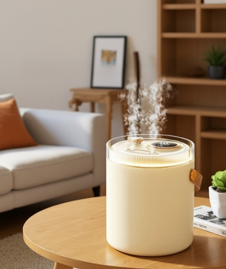 Kompakter und stilvoller Luftbefeuchter für jeden Raum