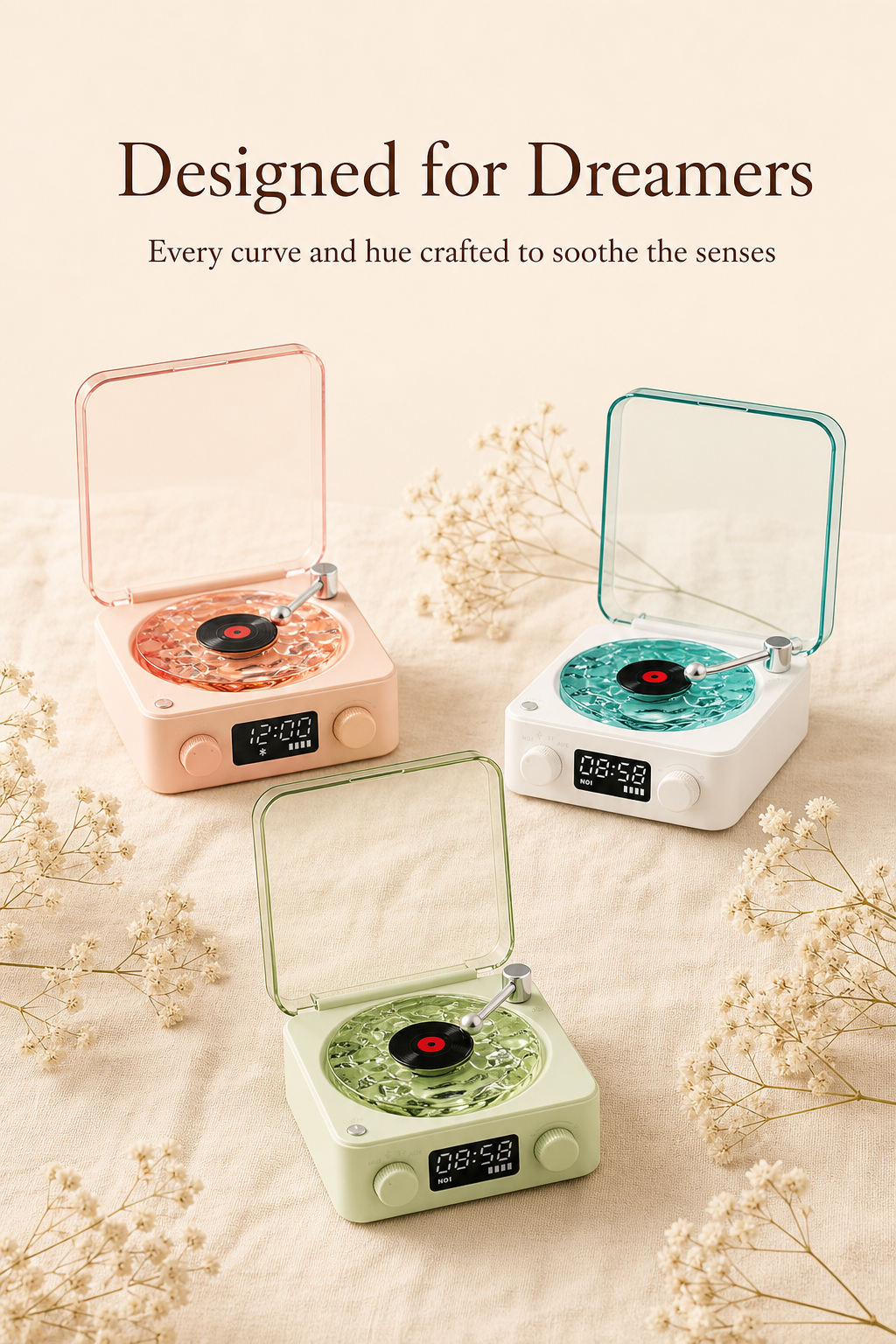 Life Aesthetics Bluetooth sleep aid with ocean sound and atmosphere light
