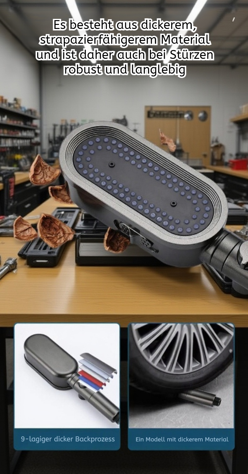 Ergonomischer Duschkopf mit mehreren Strahlarten