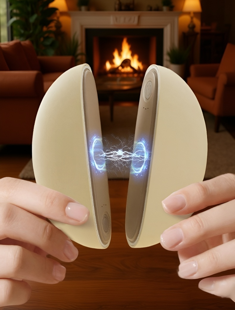 Portable rechargeable hand warmer for outdoor use