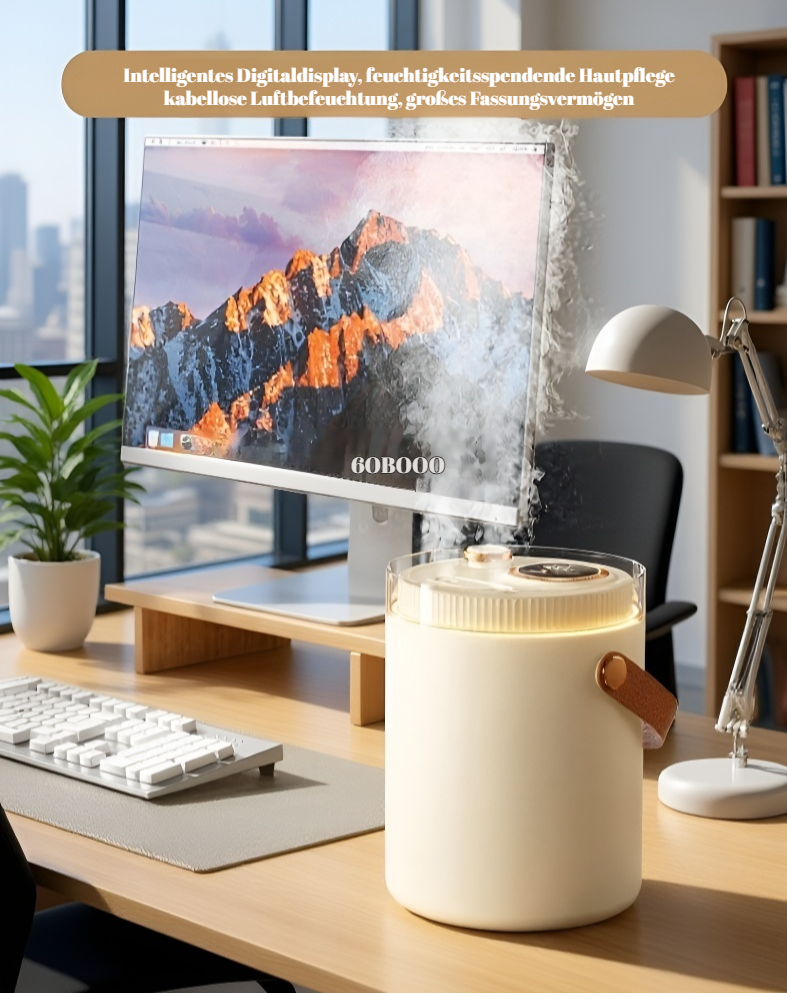 Leiser Doppel-Auslass-Luftbefeuchter mit großem Sprühnebel für Zuhause